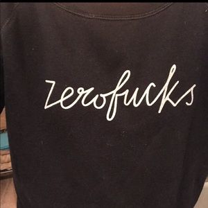 Bethenny Frankel zerofucks sweatshirt